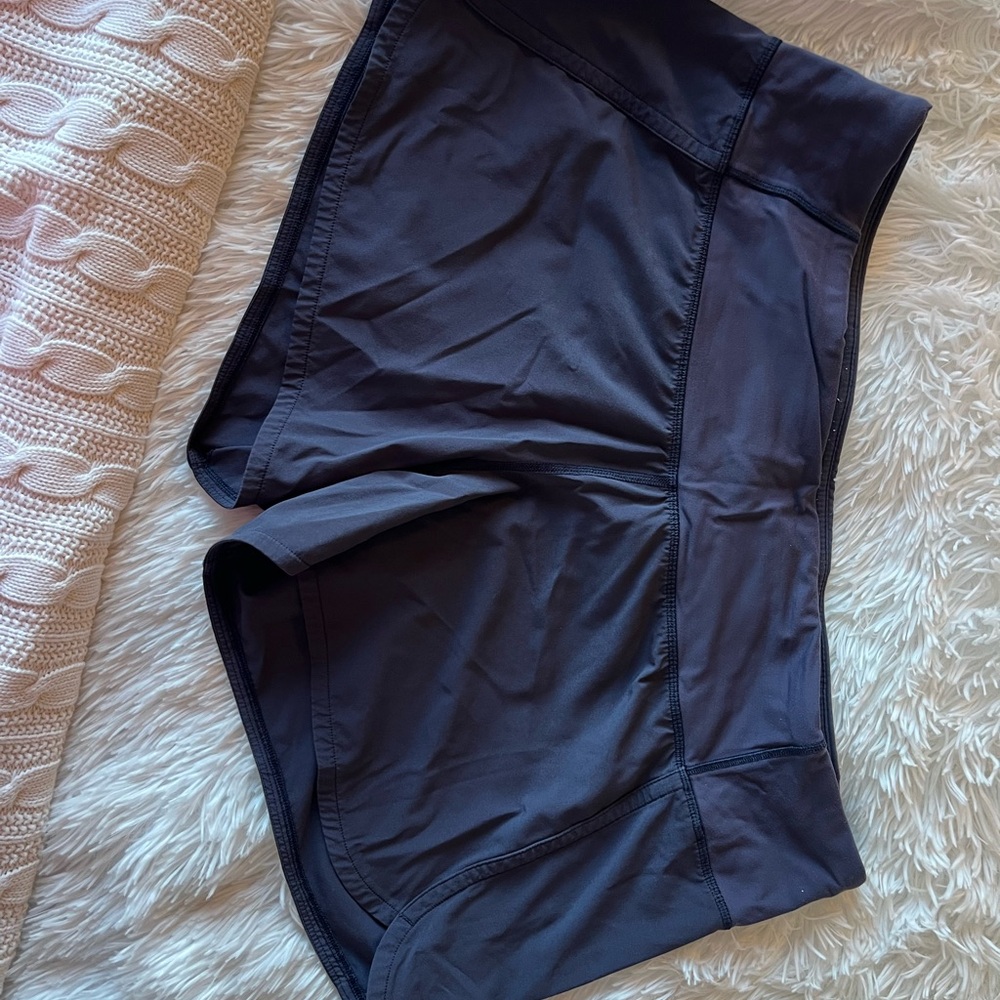 Lululemon Navy Blue Athletic Shorts